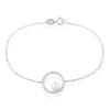 Histoire d'Or Bracelet Marthe Argent Blanc Perle De Culture Et Oxyde De Zirconium