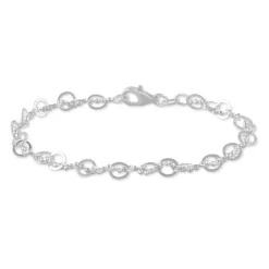 Bracelet Mayan Argent Blanc-Histoire d'Or Hot