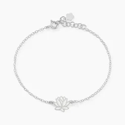 Histoire d'Or Bracelet Maylie Argent Blanc