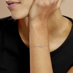 Histoire d'Or Bracelet Maylie Argent Blanc