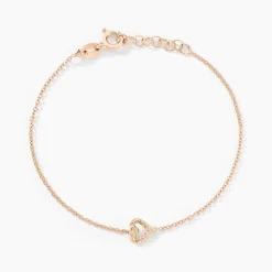 Histoire d'Or Bracelet Menel Argent Rose