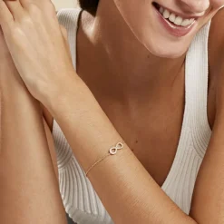 Histoire d'Or Bracelet Merane Plaqué Or Jaune Oxyde De Zirconium