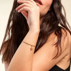 Bracelet Mermaid Acier Jaune-Histoire d'Or Outlet