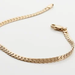 Bracelet Messaline Plaqué Or Jaune-Histoire d'Or Discount