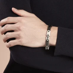 Histoire d'Or Bracelet Mica Acier Gris