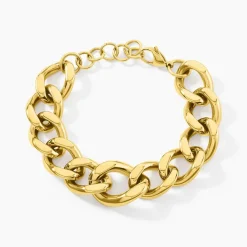 Histoire d'Or Bracelet Michou Acier Jaune