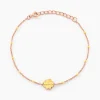 Bracelet Mimosa Argent Rose-Histoire d'Or Sale