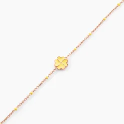 Bracelet Mimosa Argent Rose-Histoire d'Or Sale