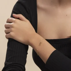 Histoire d'Or Bracelet Mimy Infini Boules Or Jaune