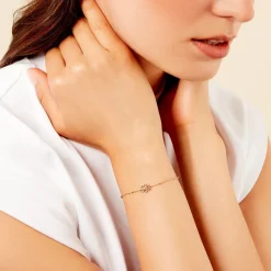 Bracelet Mirabel Argent Jaune Oxyde De Zirconium-Histoire d'Or Online