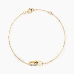 Bracelet Molana Or Jaune Diamant-Histoire d'Or Best