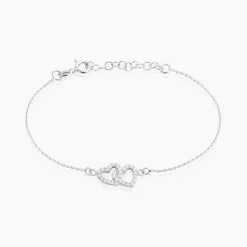 Bracelet Mona Argent Blanc Oxyde De Zirconium-Histoire d'Or Sale