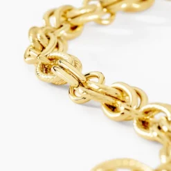 Histoire d'Or Bracelet Murano Acier Jaune