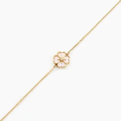 Bracelet Nacrea Or Jaune Nacre Oxyde De Zirconium-Histoire d'Or Hot