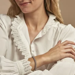 Histoire d'Or Bracelet Nahila Argent Blanc