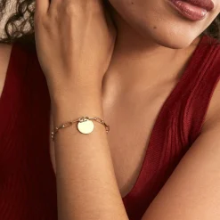 Histoire d'Or Bracelet Neala Plaqué Or Jaune