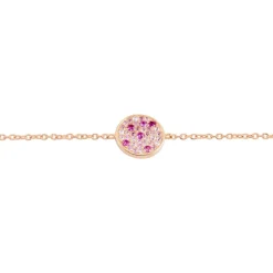 Bracelet Nelig Argent Rose Oxyde De Zirconium-Histoire d'Or Online