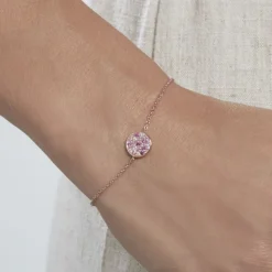 Bracelet Nelig Argent Rose Oxyde De Zirconium-Histoire d'Or Online