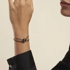 Histoire d'Or Bracelet Nina Cera Argent Blanc Strass Et Céramique