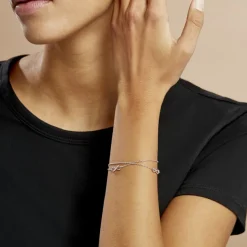 Bracelet Noelle Argent Blanc-Histoire d'Or Hot