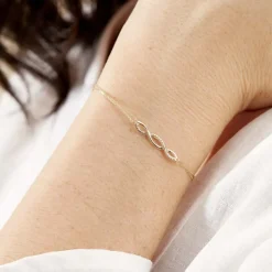 Bracelet Nucia Or Jaune Diamant-Histoire d'Or Hot