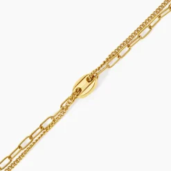 Histoire d'Or Bracelet Numah Acier Jaune