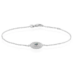 Bracelet Nyoko Argent Blanc Labradorite-Histoire d'Or Hot