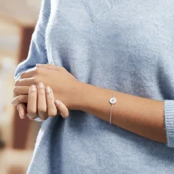 Bracelet Nyoko Argent Blanc Labradorite-Histoire d'Or Hot