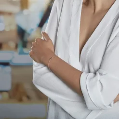 Histoire d'Or Bracelet Opale Argent Rose