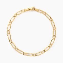 Bracelet Ophelio Maille Alternee 1/1 Or Jaune-Histoire d'Or Hot