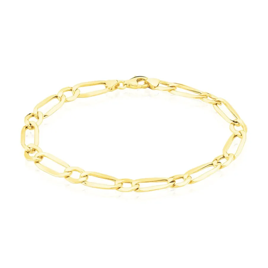 Histoire d'Or Bracelet Ophelio Maille Alternee 1/1