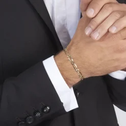 Bracelet Ophelio Maille Alternee 1/1-Histoire d'Or New