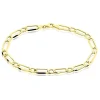 Histoire d'Or Bracelet Ophelio Maille Alternee 1/1 Or Jaune