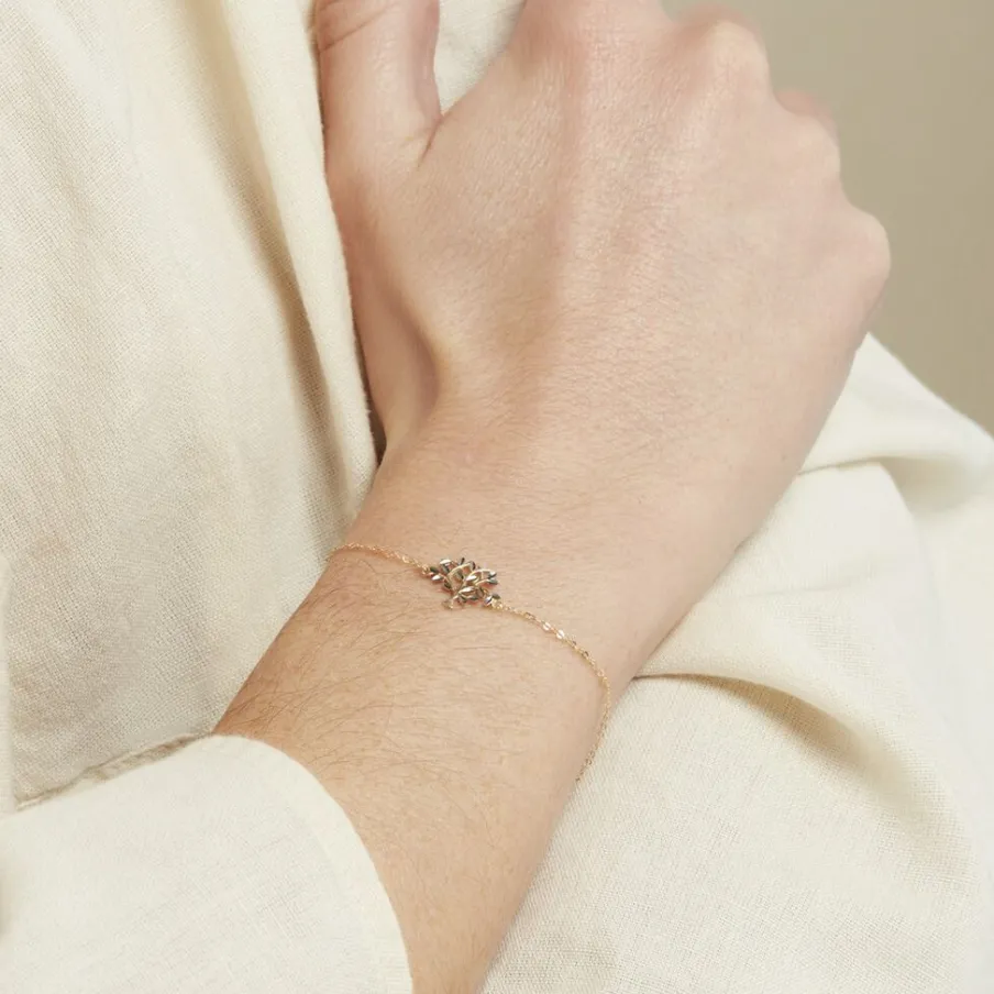 Histoire d'Or Bracelet Or Bicolore Fragaria