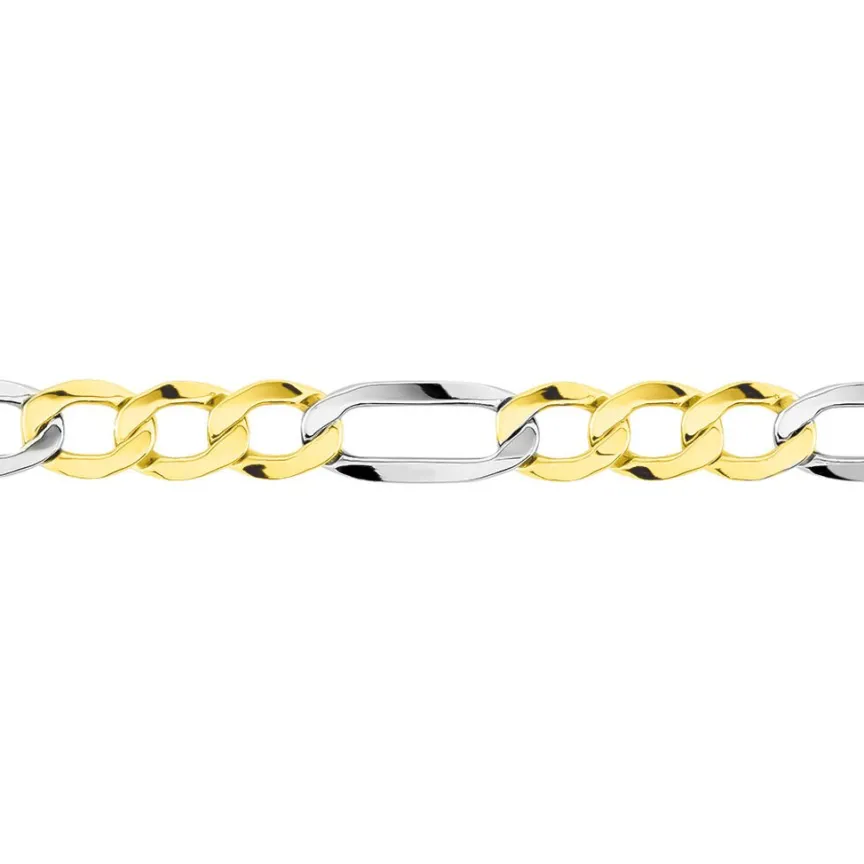 Bracelet Maille Alternée-Histoire d'Or