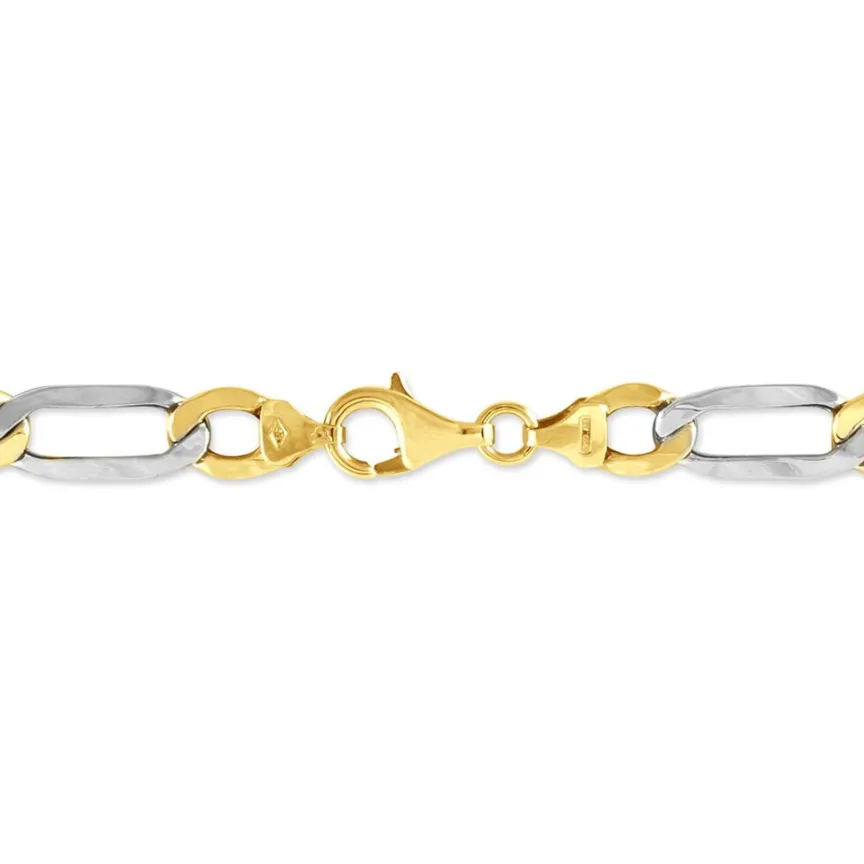 Bracelet Maille Alternée-Histoire d'Or