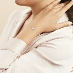 Bracelet Or Blanc Abe Diamants-Histoire d'Or Online