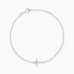 Histoire d'Or Bracelet Or Blanc Kerem Oxyde