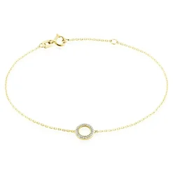 Histoire d'Or Bracelet Or Jaune Acantha Diamants