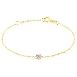 Histoire d'Or Bracelet Or Jaune Avaya Oxyde De Zirconium