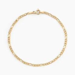 Bracelet Caméo Maille Alternée 1/3-Histoire d'Or Online