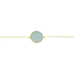 Histoire d'Or Bracelet Or Jaune Florica Amazonite