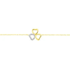Histoire d'Or Bracelet Or Jaune Helisende Diamants