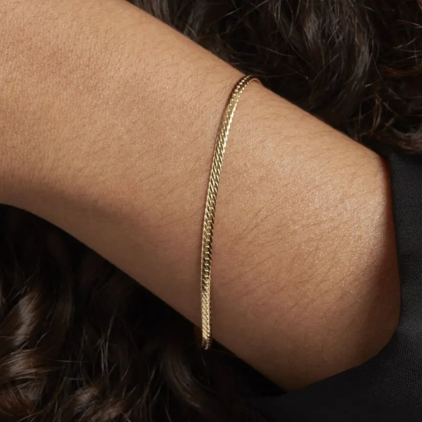 Bracelet Izel Maille Anglaise-Histoire d'Or Sale