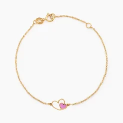 Bracelet Or Jaune Mai Lan Smalto-Histoire d'Or Discount