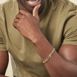 Histoire d'Or Bracelet Maille Alternée