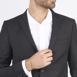 Bracelet Maille Alternée-Histoire d'Or Hot