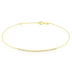 Bracelet Or Jaune Nalania Diamant-Histoire d'Or Clearance