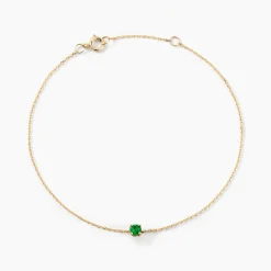 Histoire d'Or Bracelet Or Jaune Onora Emeraude