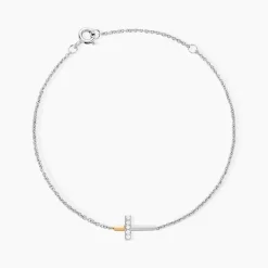 Bracelet Or Jaune Oxyde De Zirconium-Histoire d'Or Hot